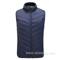 Two-zone smart heating in winter vest